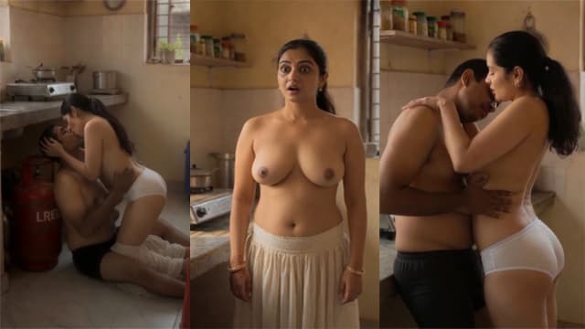 Delivery Guy Fucking a Lady In Her Kitchen HD Porn Video New
